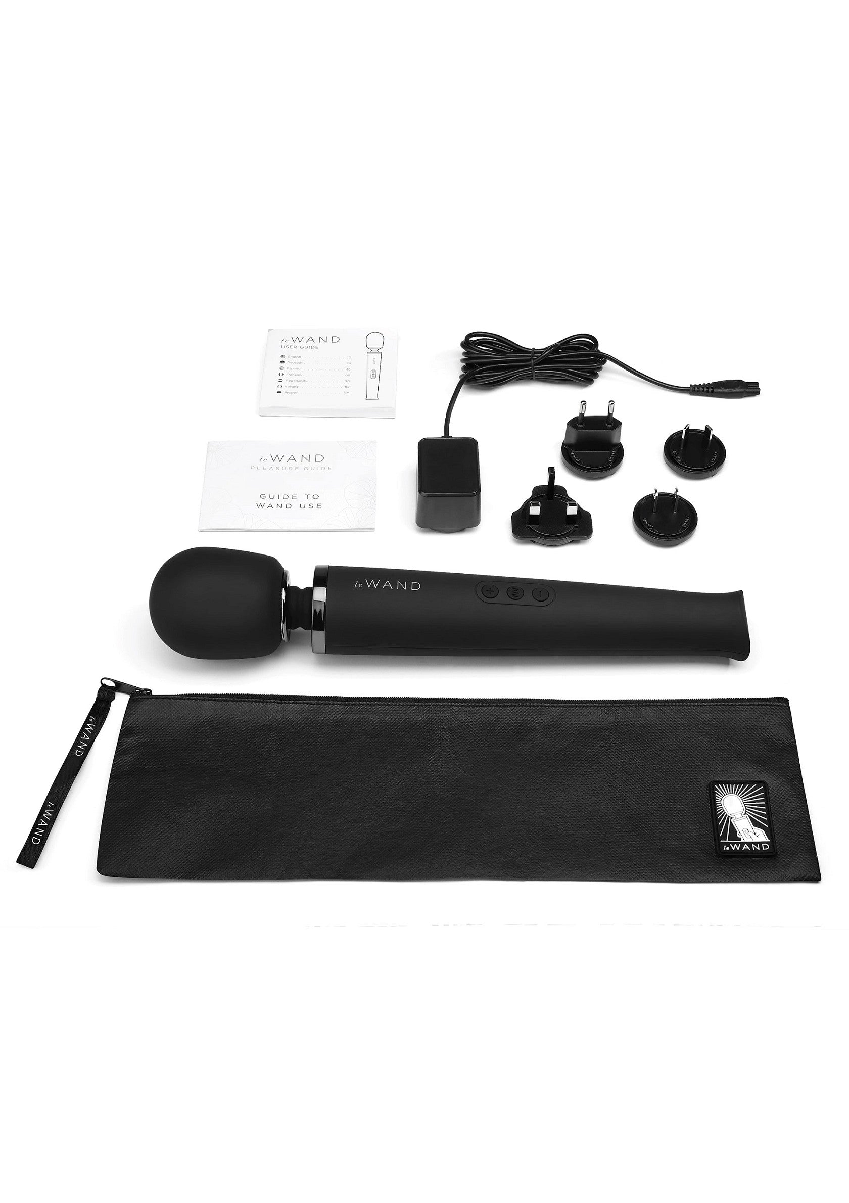 Le Wand Rechargeable Massager BLACK - 3