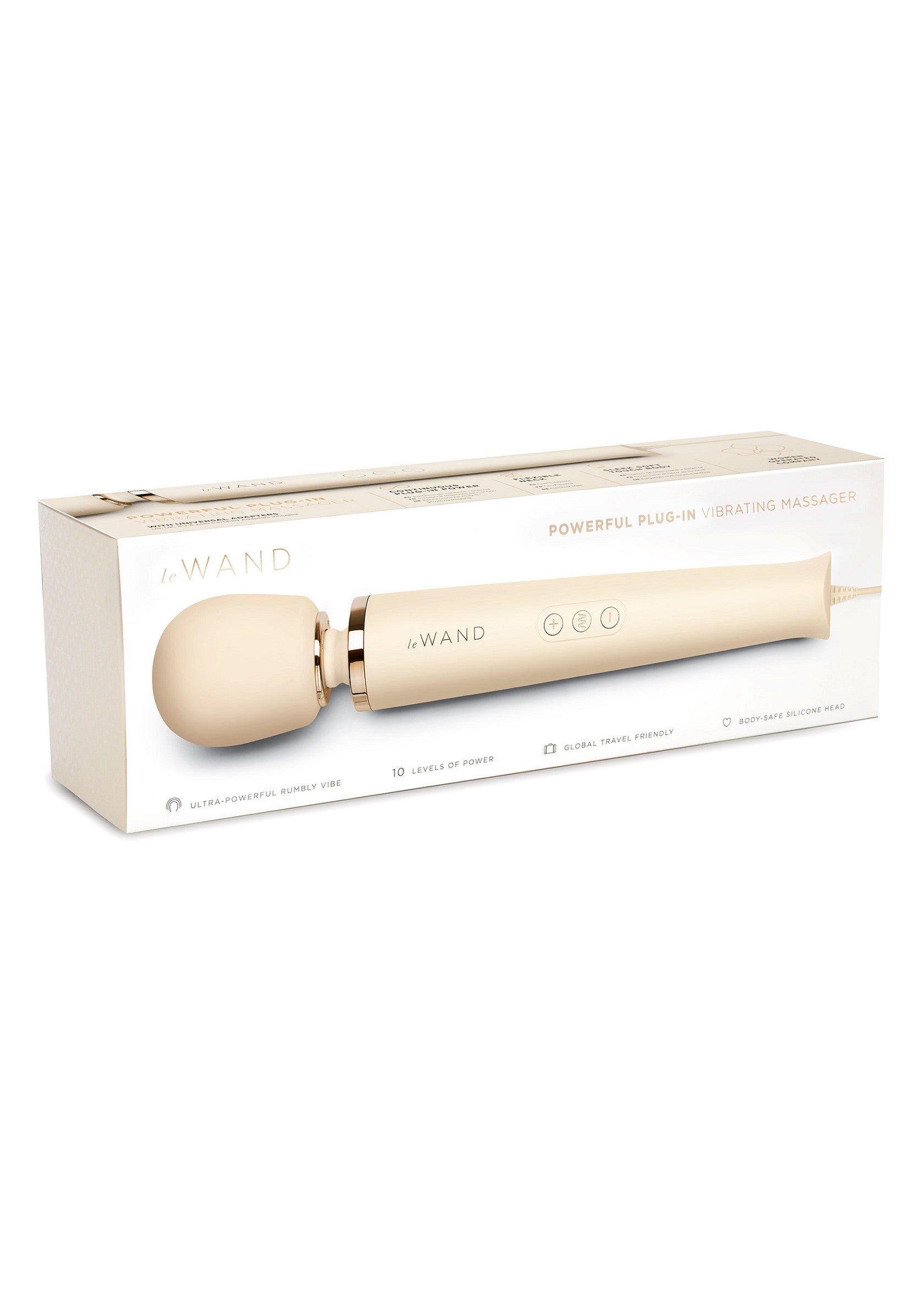 Le Wand Plugin Massager NUDE - 4