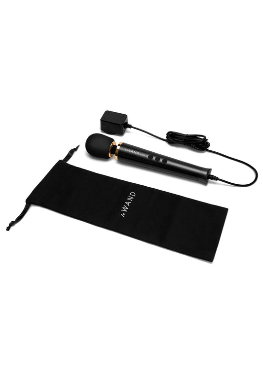 Le Wand Petit Plugin Massager - Black