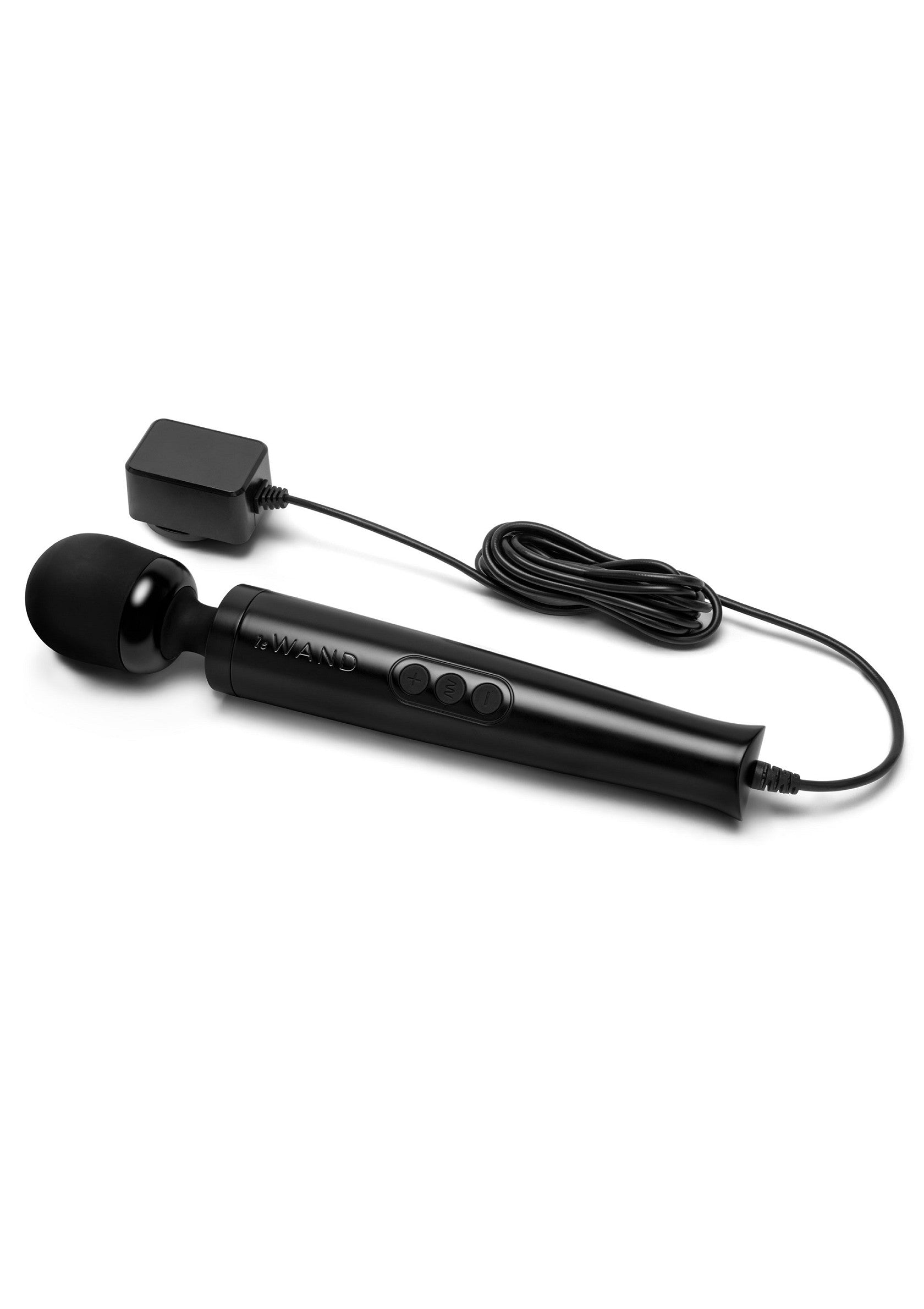 Le Wand Die Cast Plug-In Vibrating Massager BLACK - 6