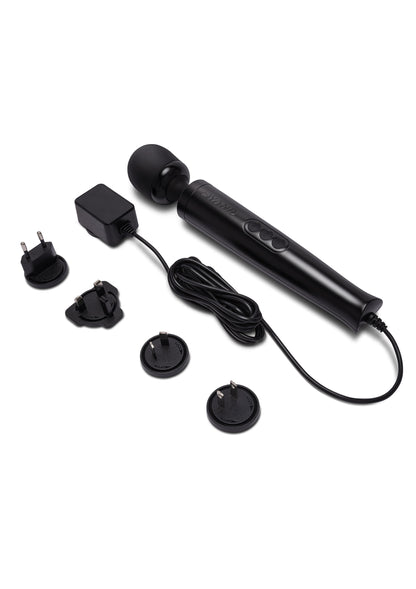 Le Wand Die Cast Plug-In Vibrating Massager BLACK - 3