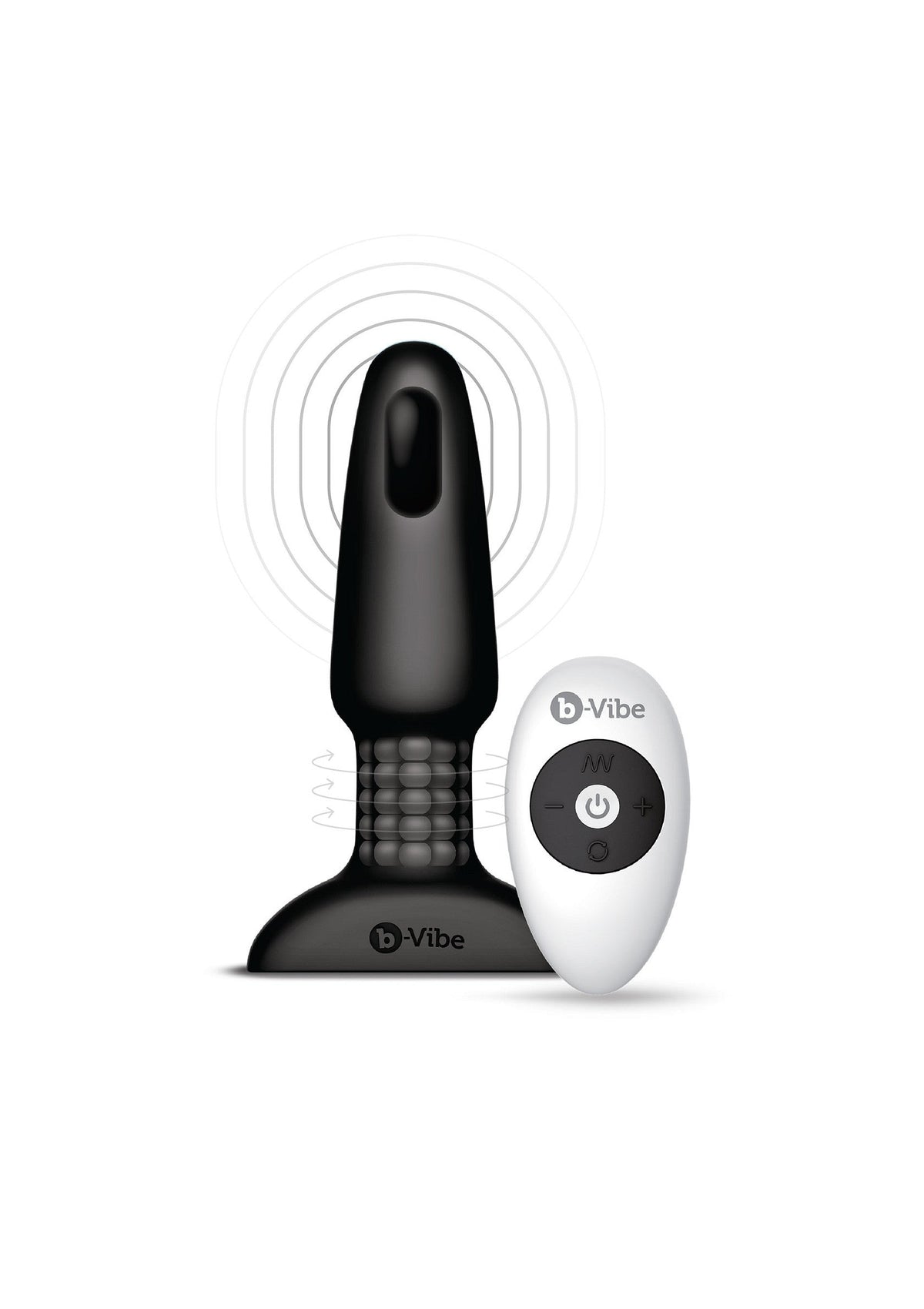 b-Vibe Rimming Plug 2 BLACK - 0