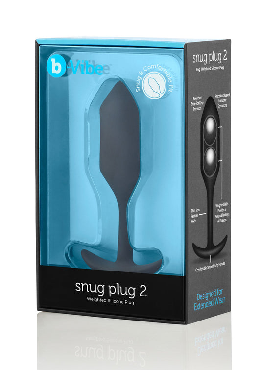 B-Vibe Snug Plug 2 - Black
