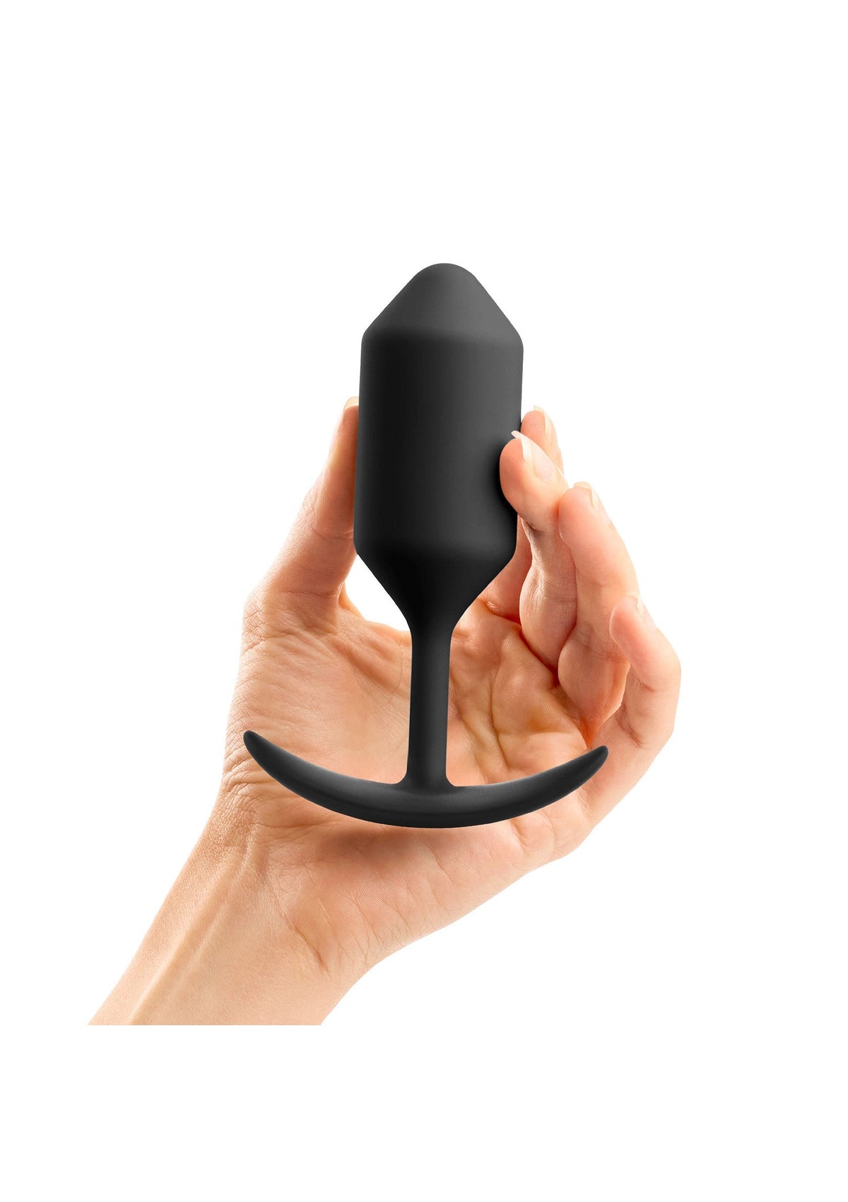 B-Vibe Snug Plug 3 BLACK - 4