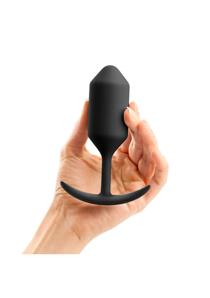 B-Vibe Snug Plug 3 BLACK - 4