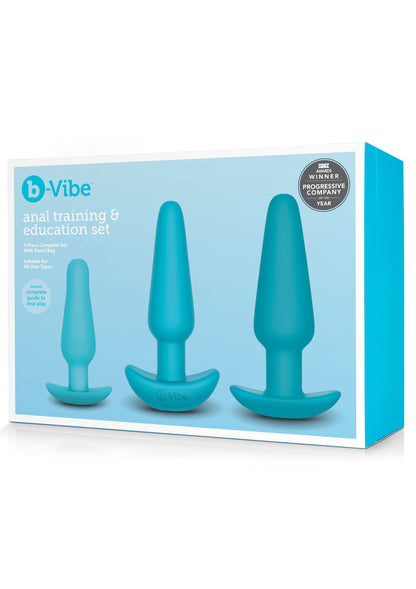 B-Vibe Anal Education Set BLUE - 2