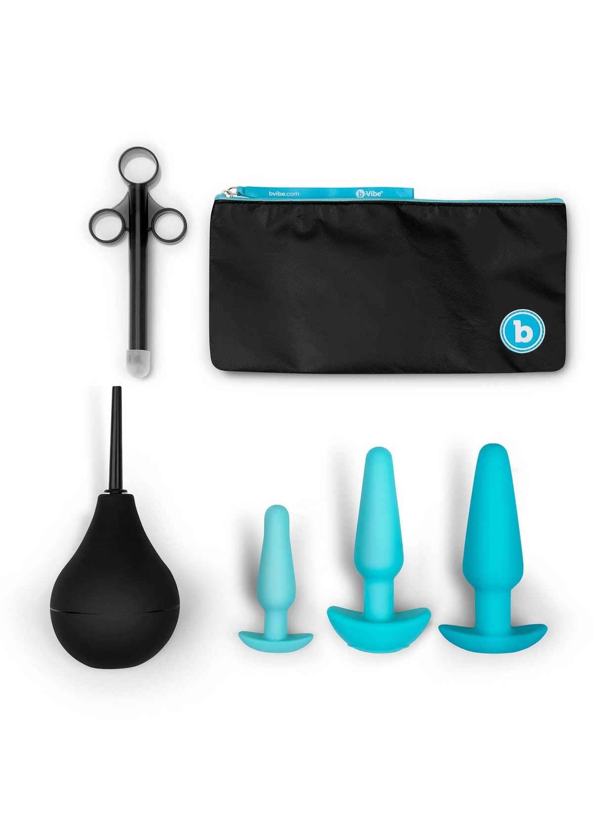 B-Vibe Anal Education Set BLUE - 0