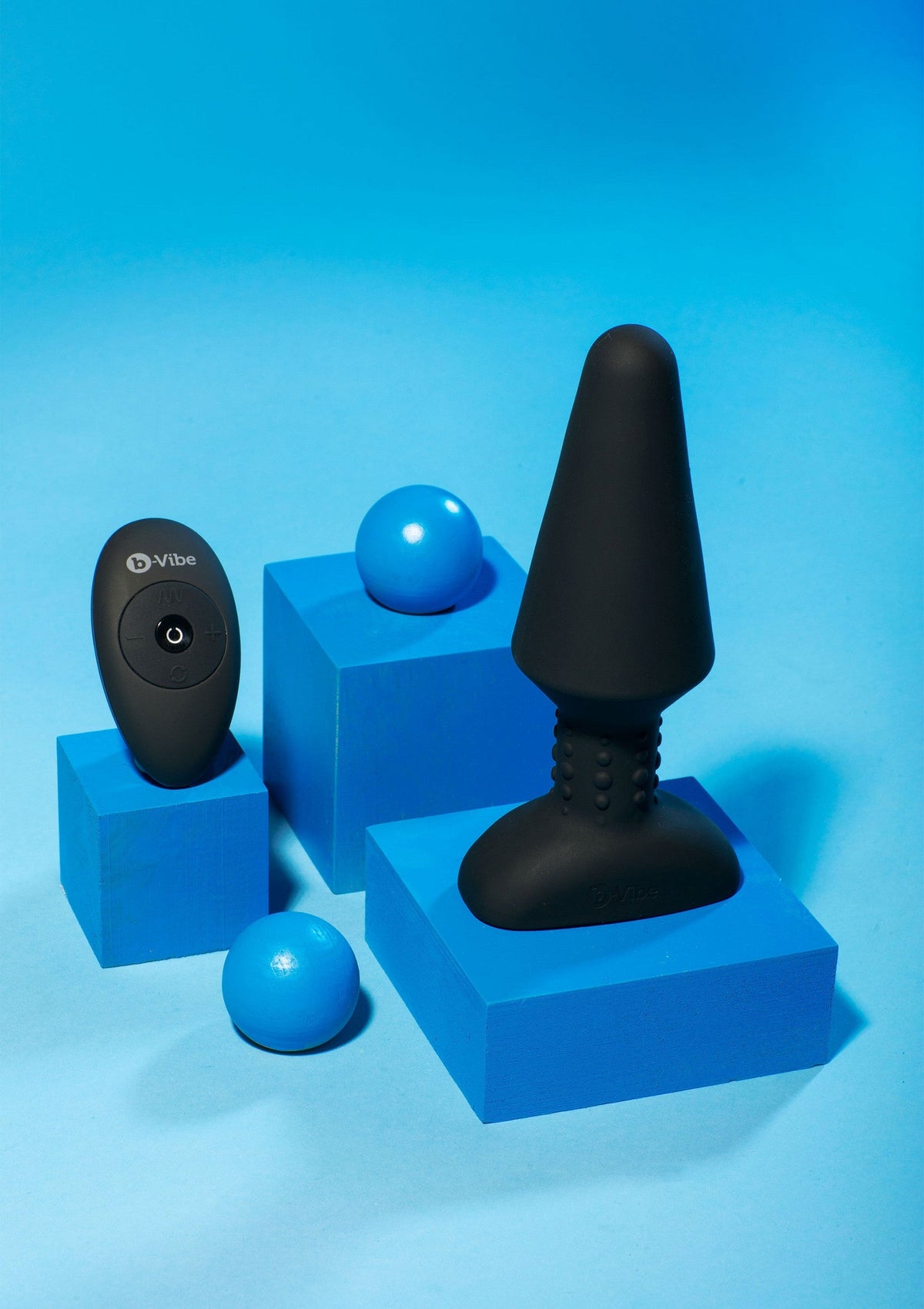 B-Vibe Rimming Plug XL BLACK - 13