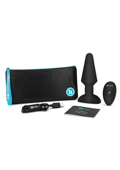 B-Vibe Rimming Plug XL BLACK - 9
