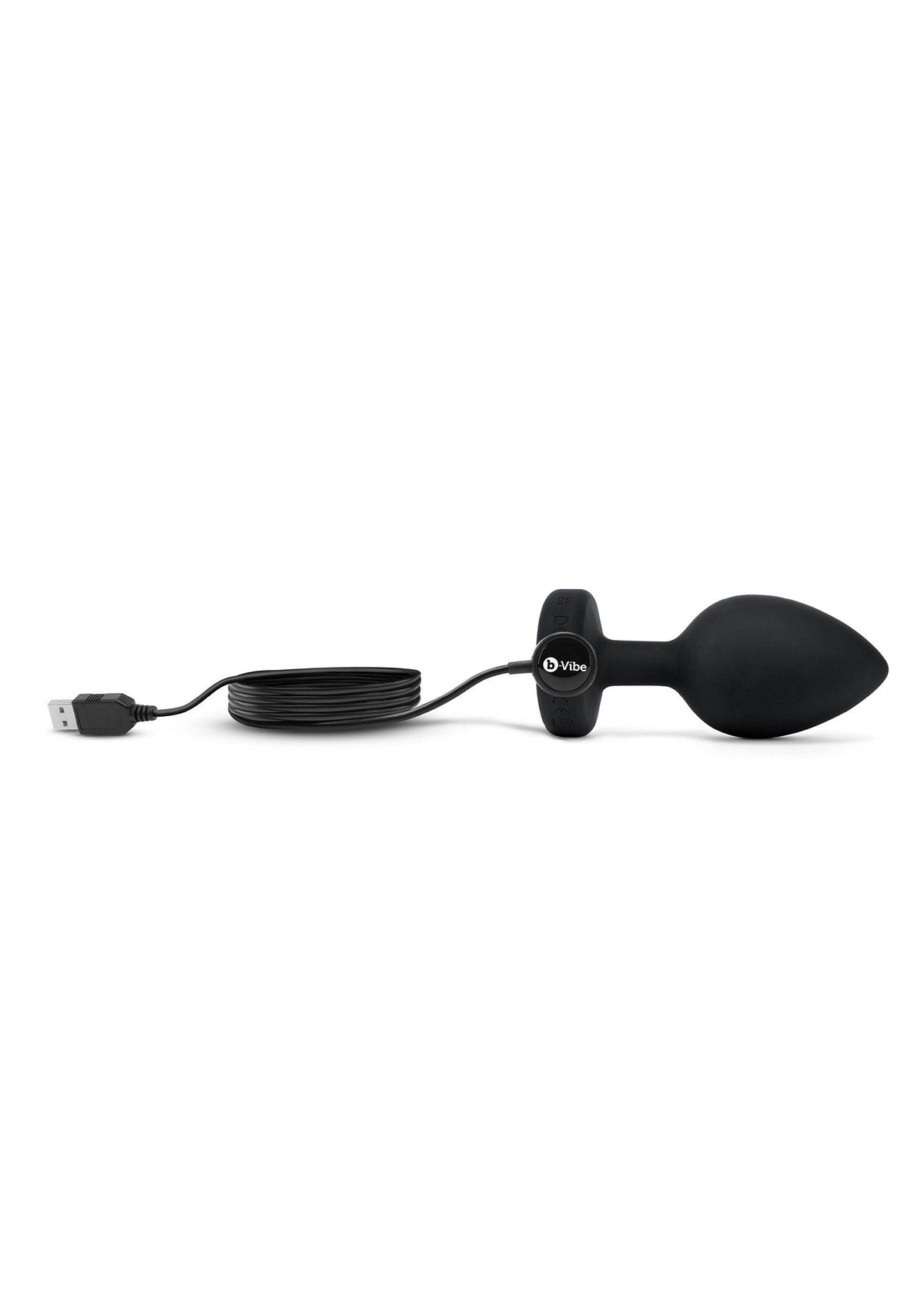 B-Vibe Vibrating Jewel Plug XXL BLACK - 9