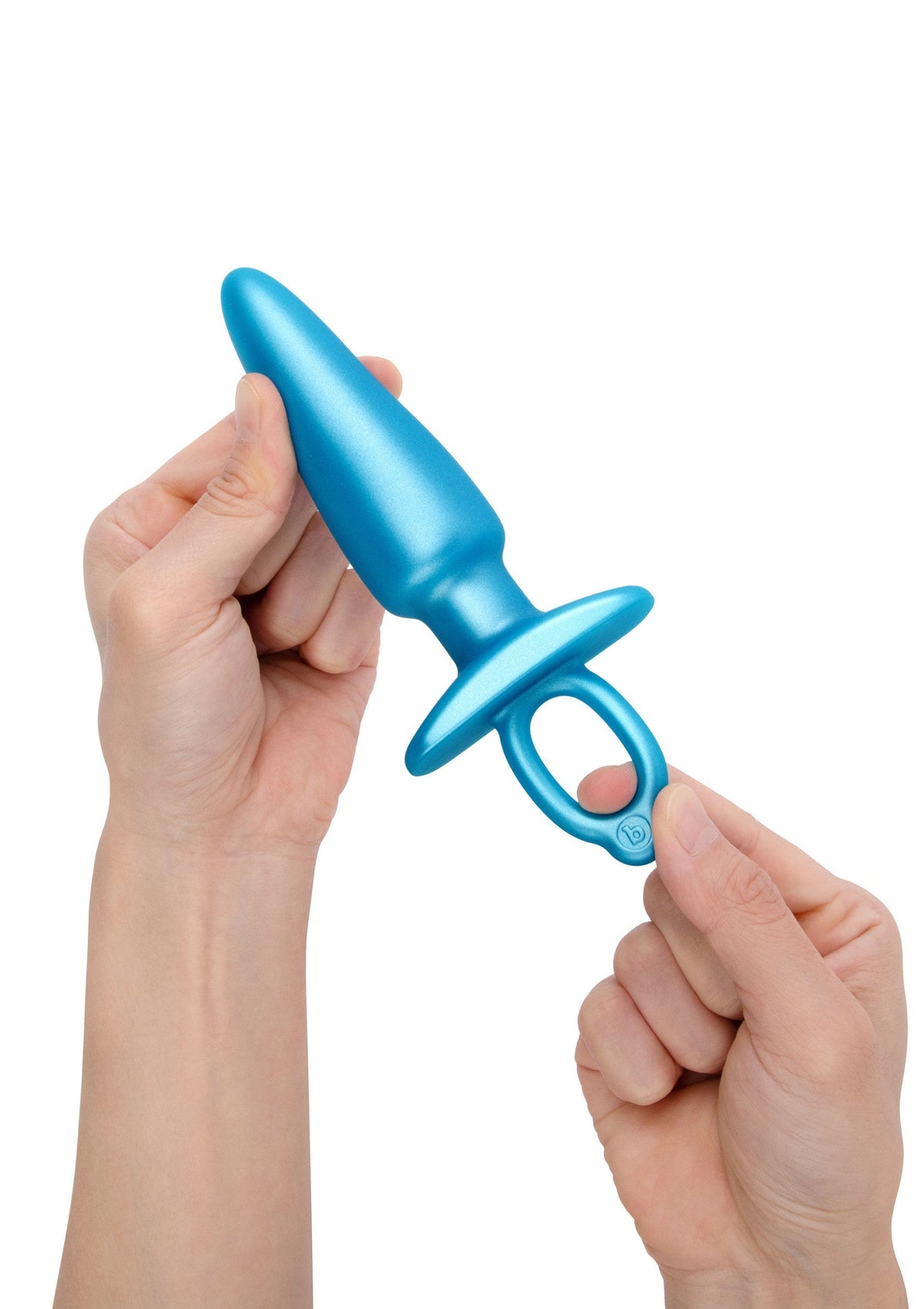 B-Vibe Sleek Plug AQUA - 5