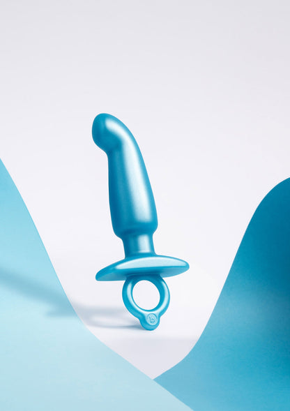 B-Vibe Hither Plug AQUA - 1