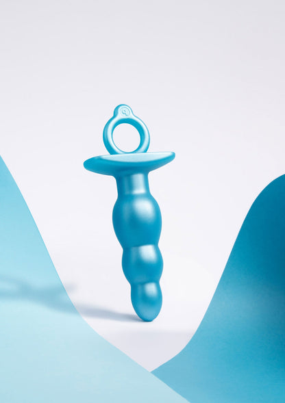 B-Vibe Bounce Plug AQUA - 9
