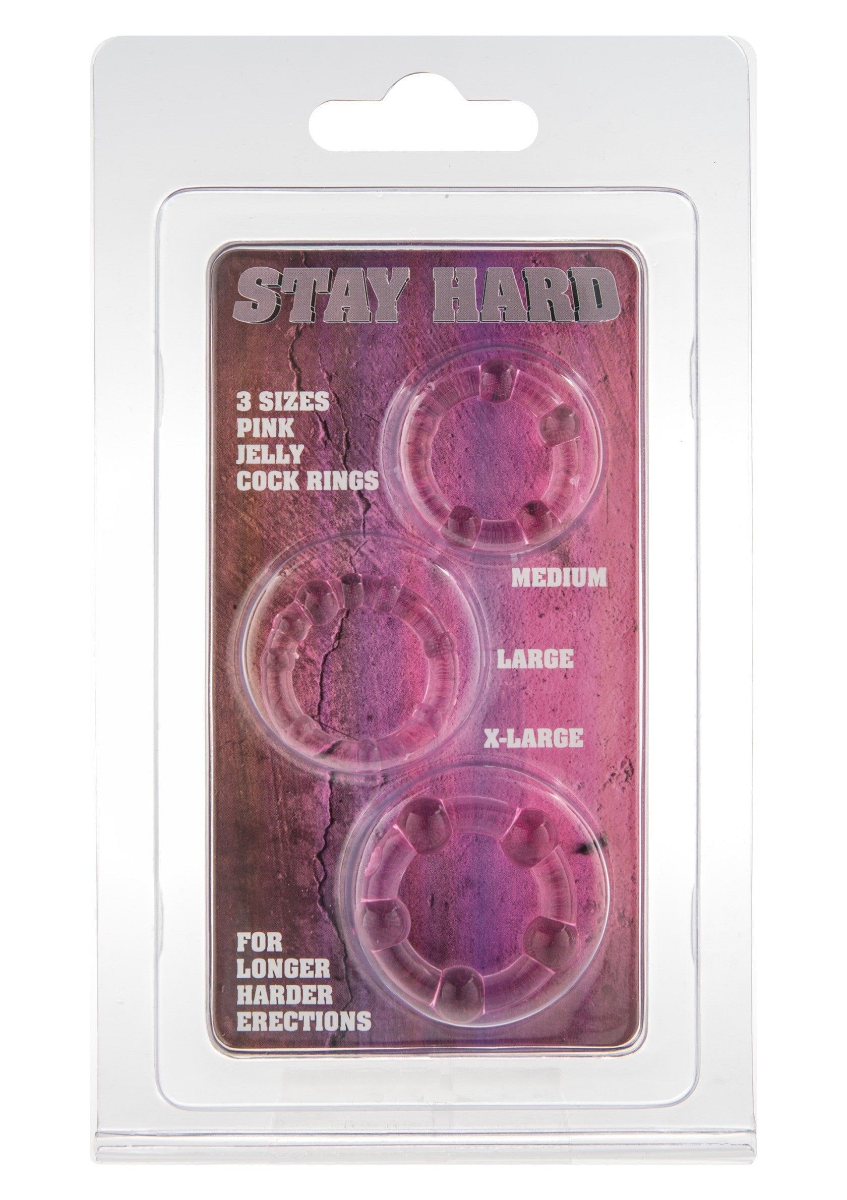 Stay Hard - Three Rings PINK - 3