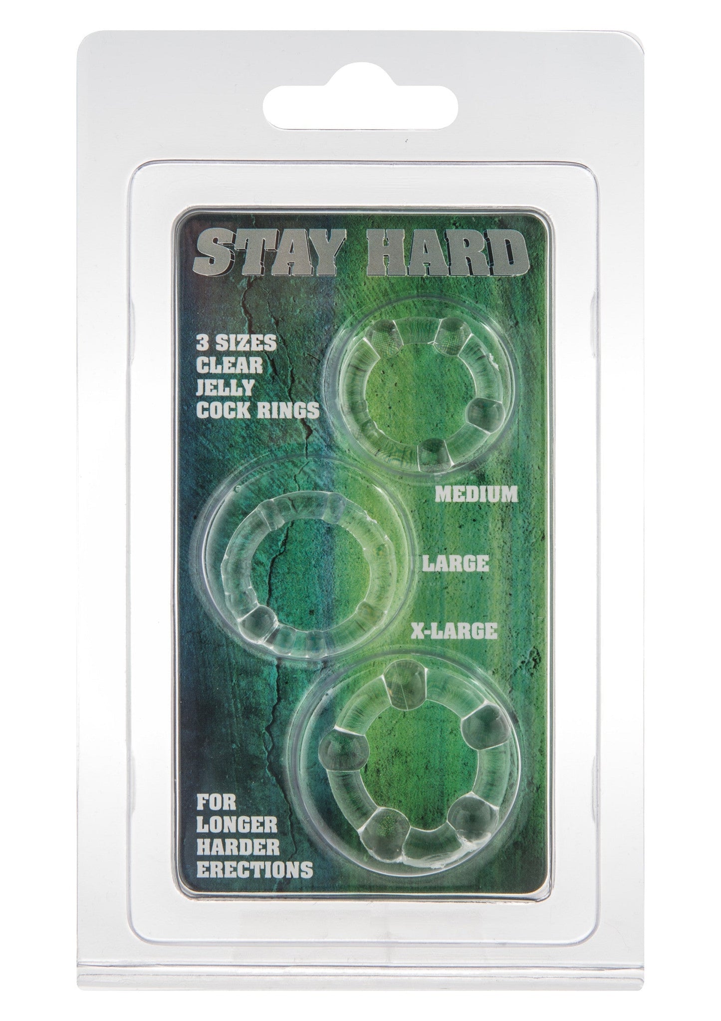 Stay Hard - Three Rings CLEAR - 7