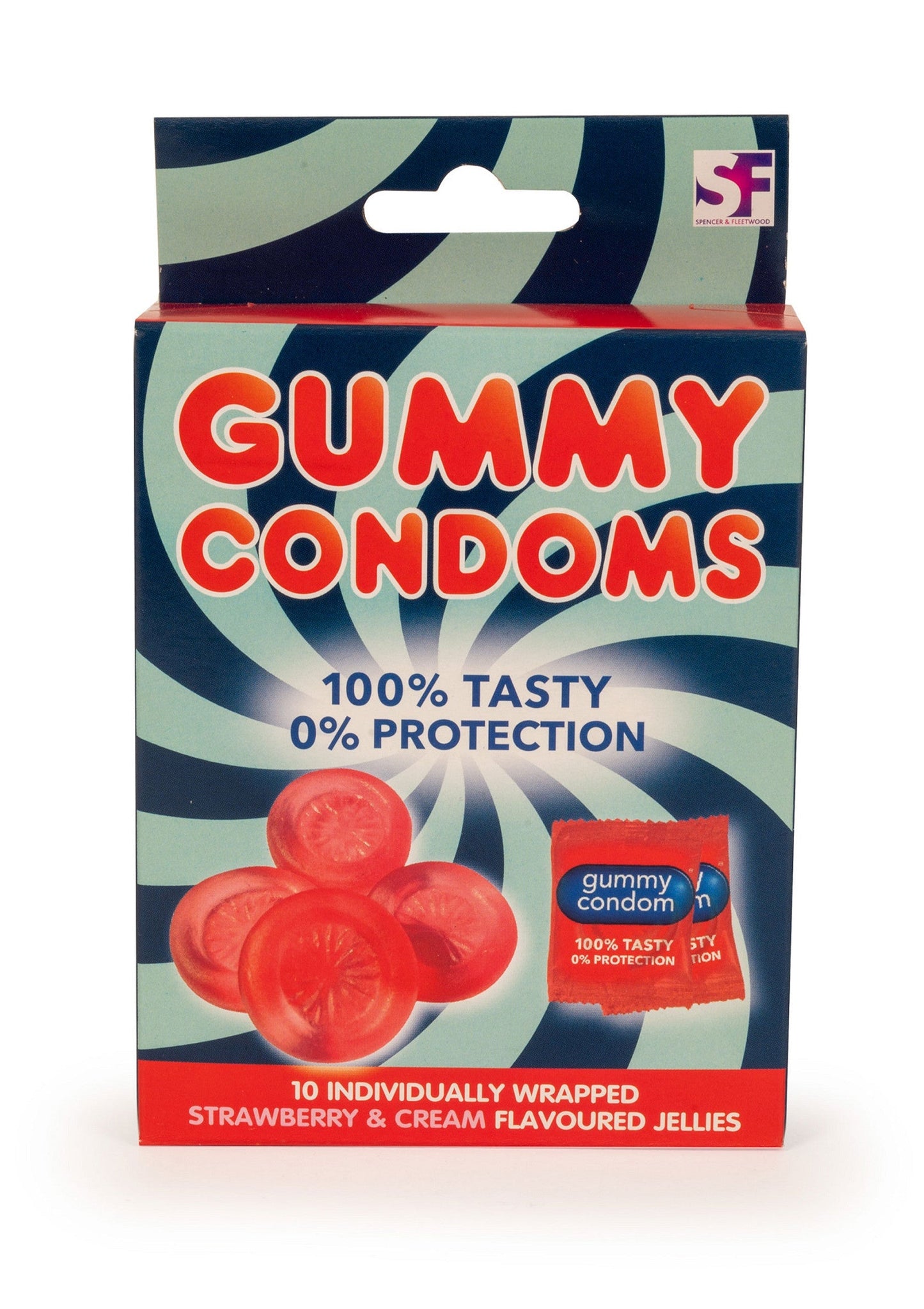 Gummy Condoms Candy RED - 2