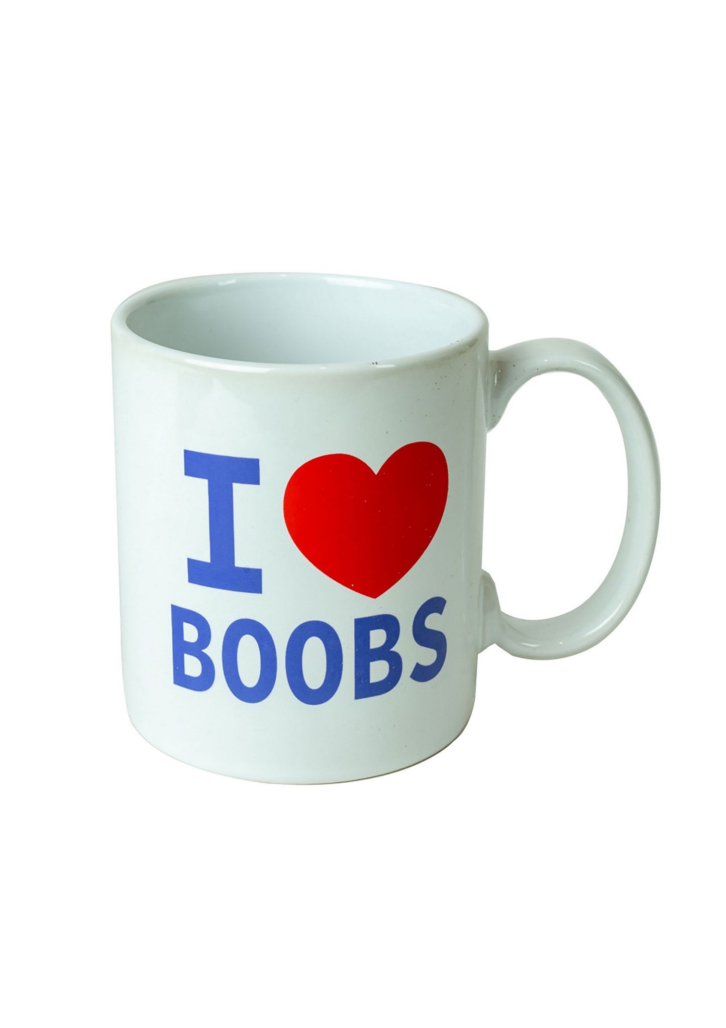 S&F I Love Boobs Mug WHITE - 0