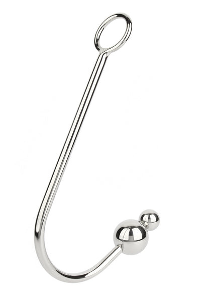 Mr. Steel Anal Hook Double Balls 25+40mm SILVER - 3