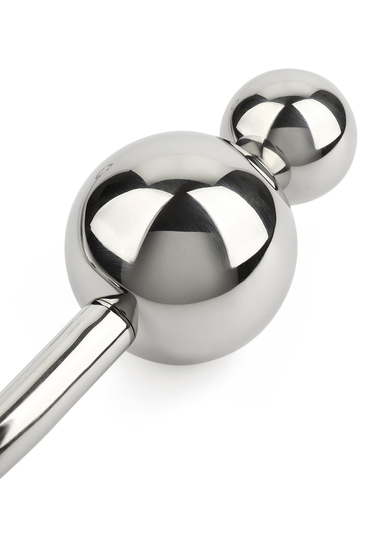 Anal Hook Double Balls 25+40mm SILVER - 5