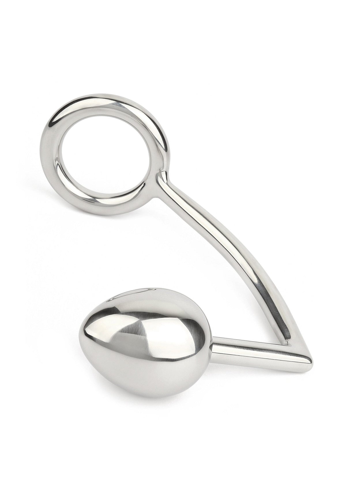 Ass Hitch Egg 40 mm / Ring 40 mm SILVER - 0