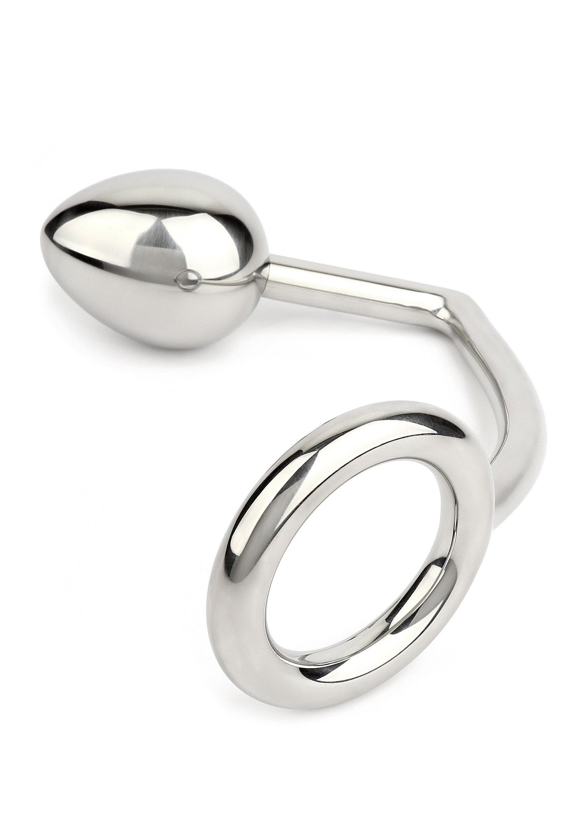 Ass Hitch Egg 40 mm / Ring 40 mm SILVER - 4