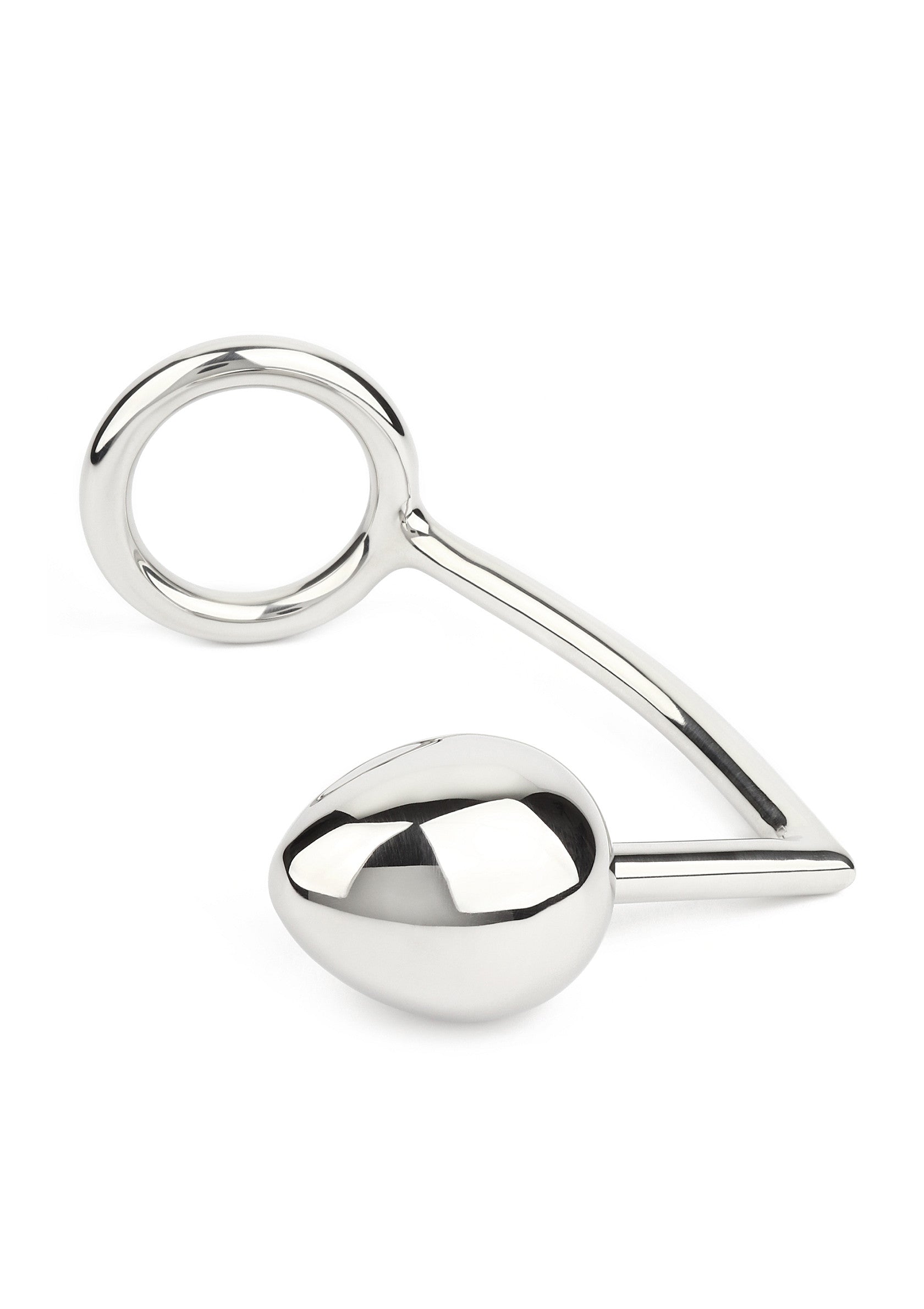 Mr. Steel Ass Hitch Egg 45mm/Ring 45mm SILVER - 1