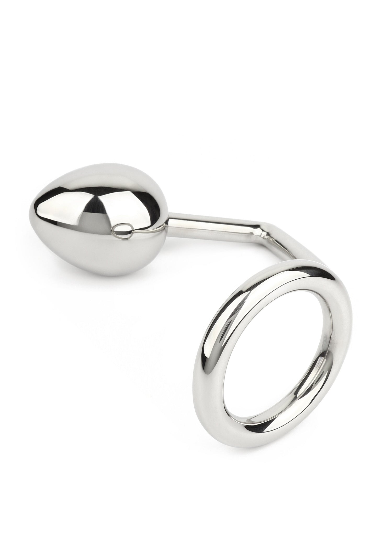Mr. Steel Ass Hitch Egg 45mm/Ring 45mm SILVER - 6