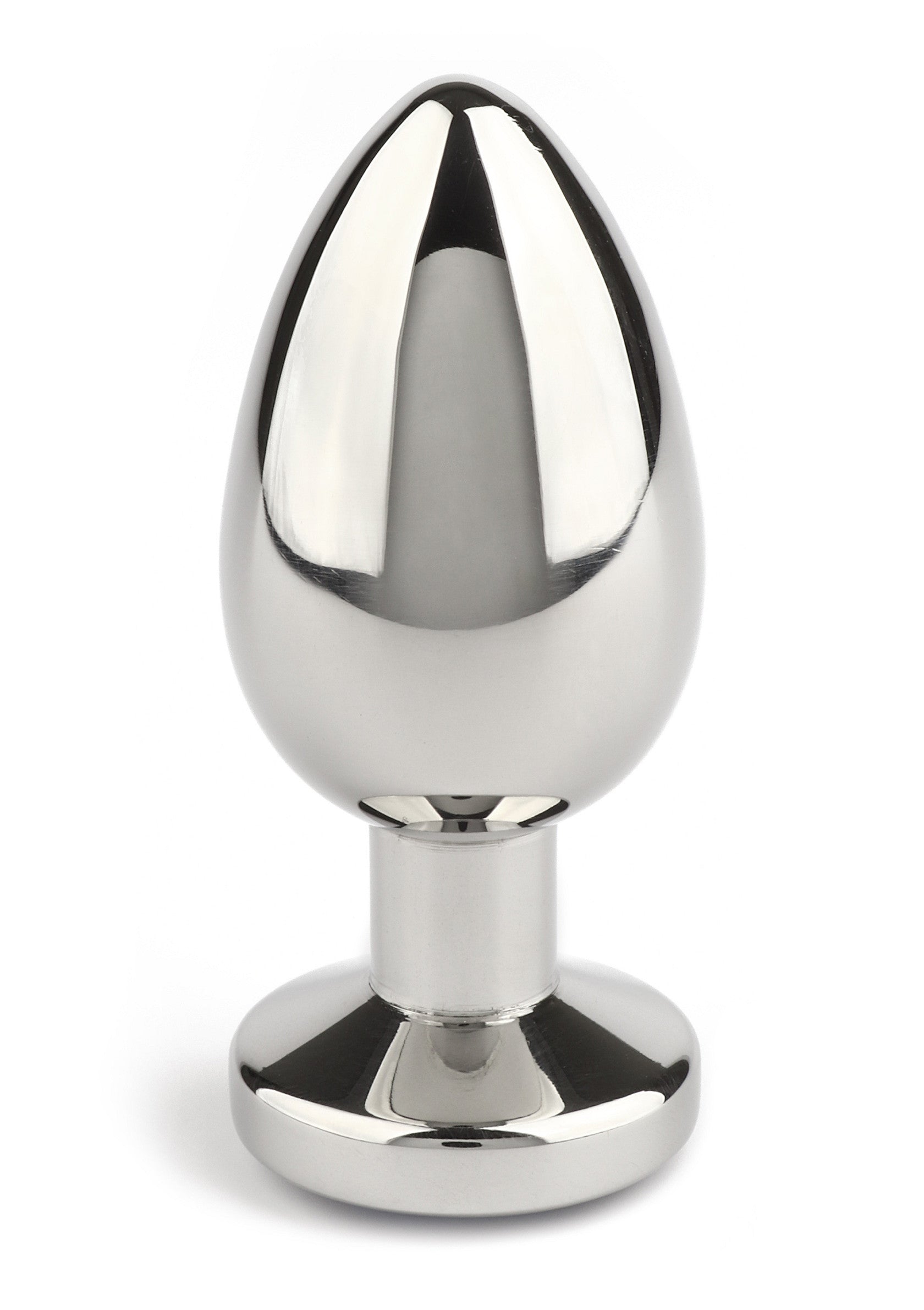 Mr. Steel Jewled Butt Plug Small BLUE - 3