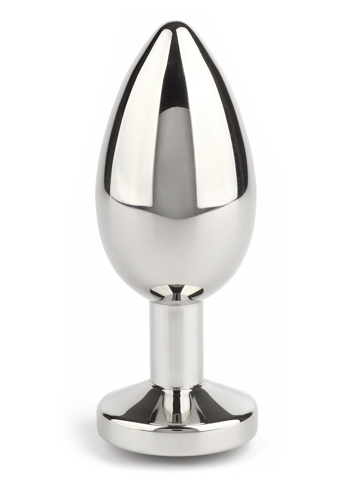 Jewled Butt Plug Medium BLACK - 17