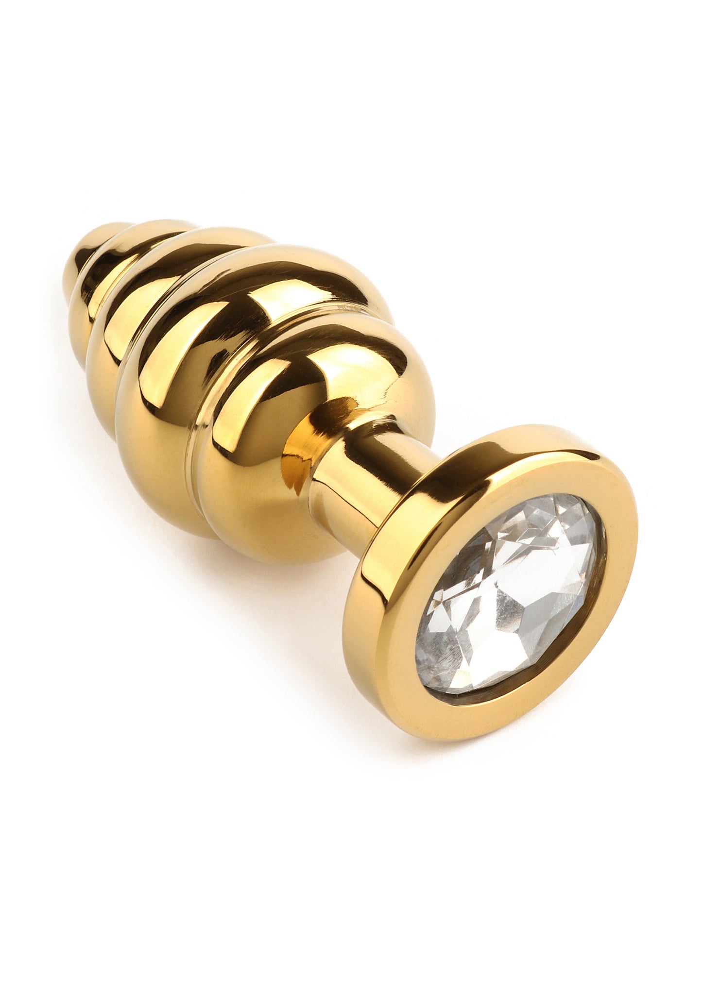 Mr. Steel Twister ButtPlug Small GOLD - 4