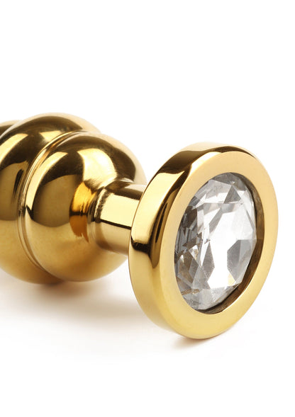 Twister Butt Plug Small GOLD - 6
