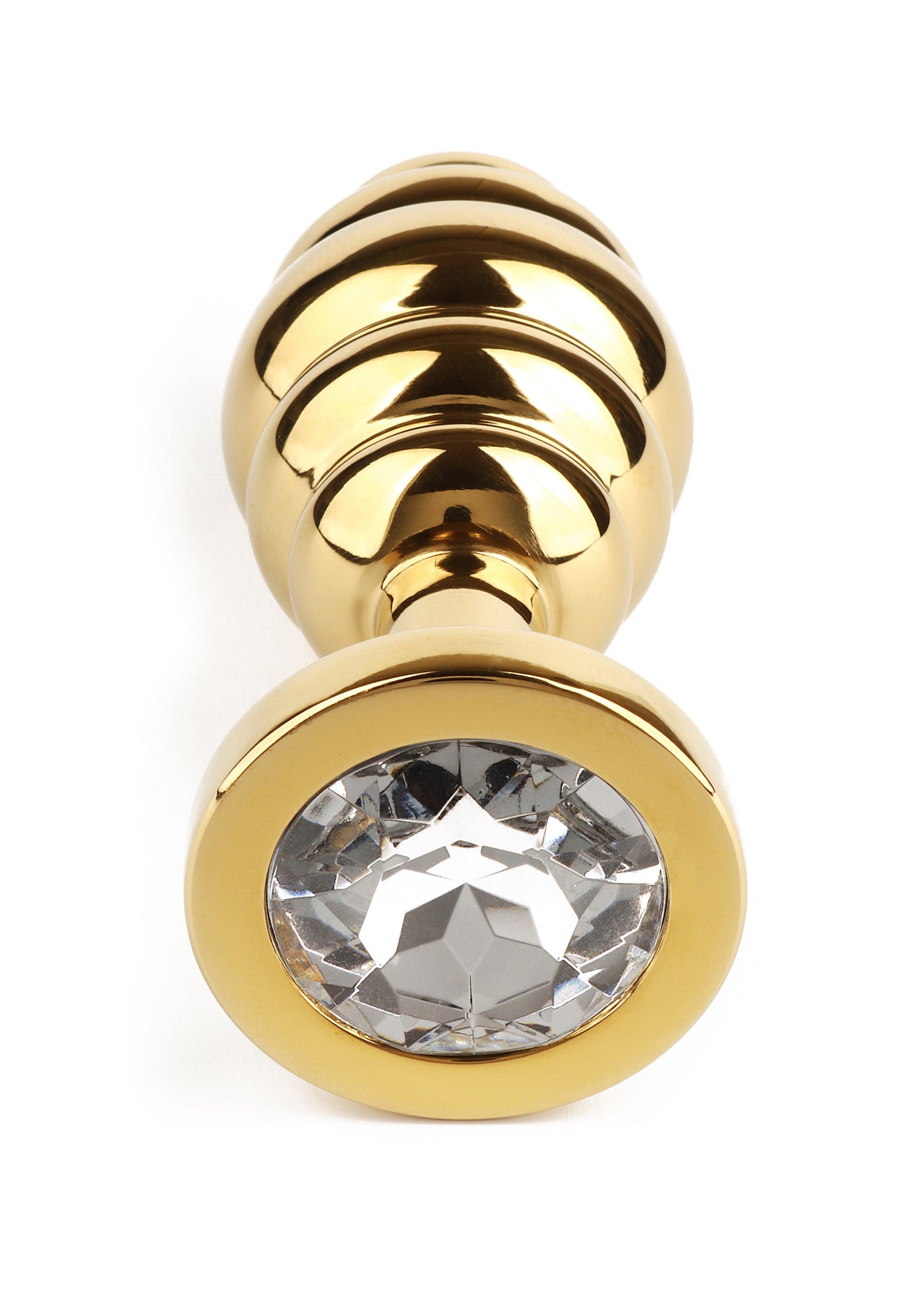 Mr. Steel Twister ButtPlug Large GOLD - 0