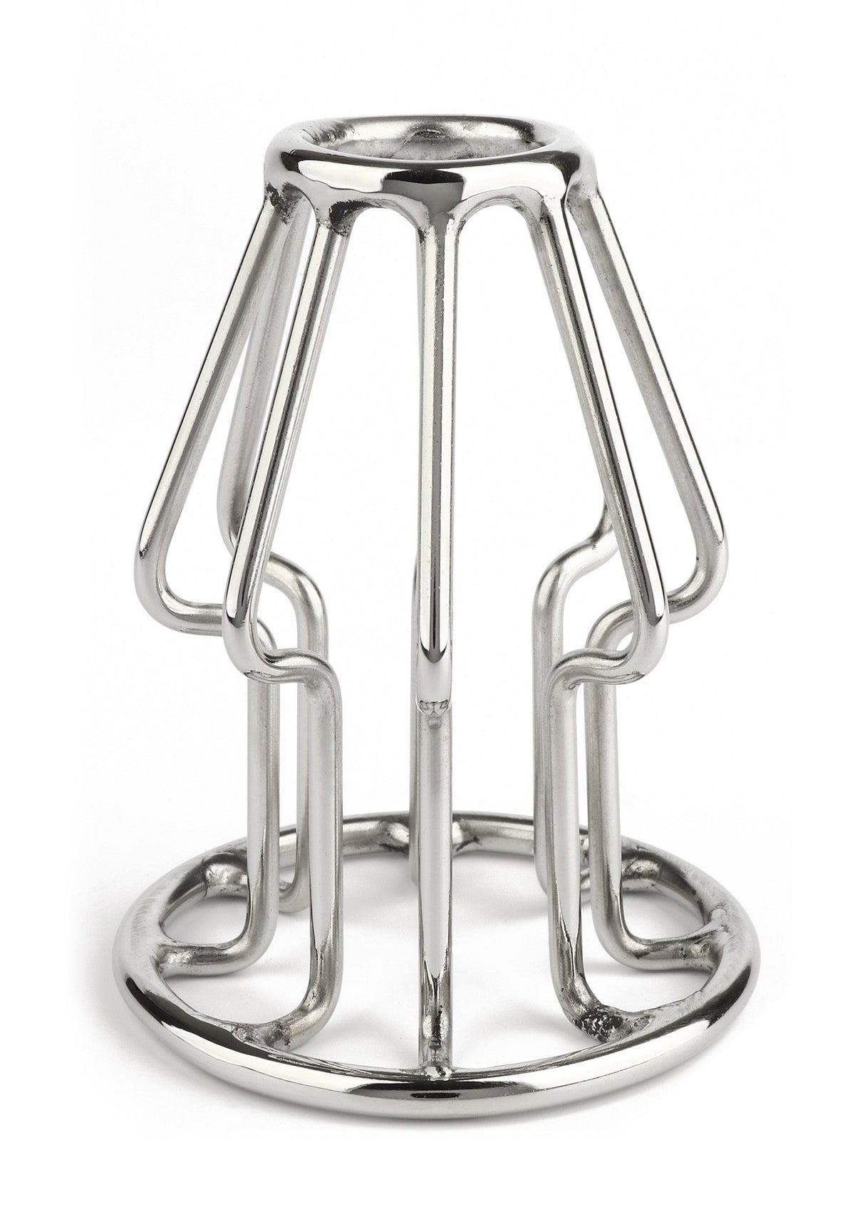 Trapezoid Anal Plug Small SILVER - 0