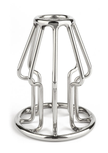 Trapezoid Anal Plug Small SILVER - 0