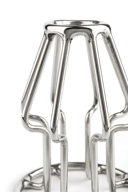 Trapezoid Anal Plug Small SILVER - 4