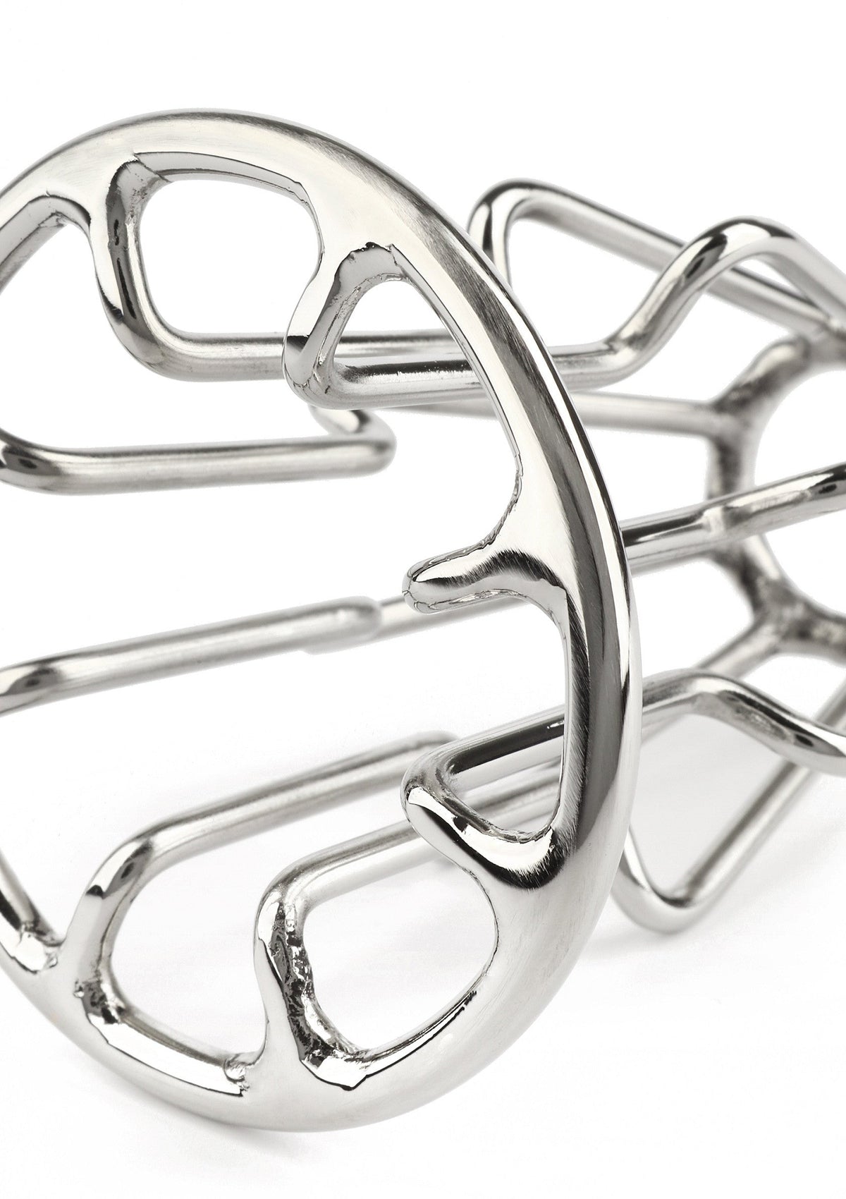 Trapezoid Anal Plug Small SILVER - 5