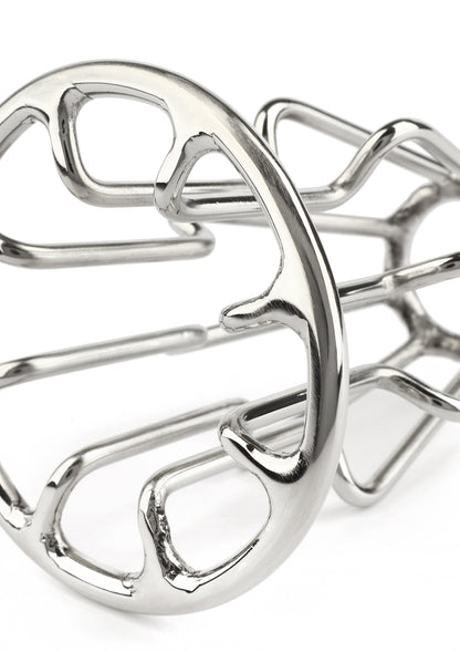 Trapezoid Anal Plug Small SILVER - 5