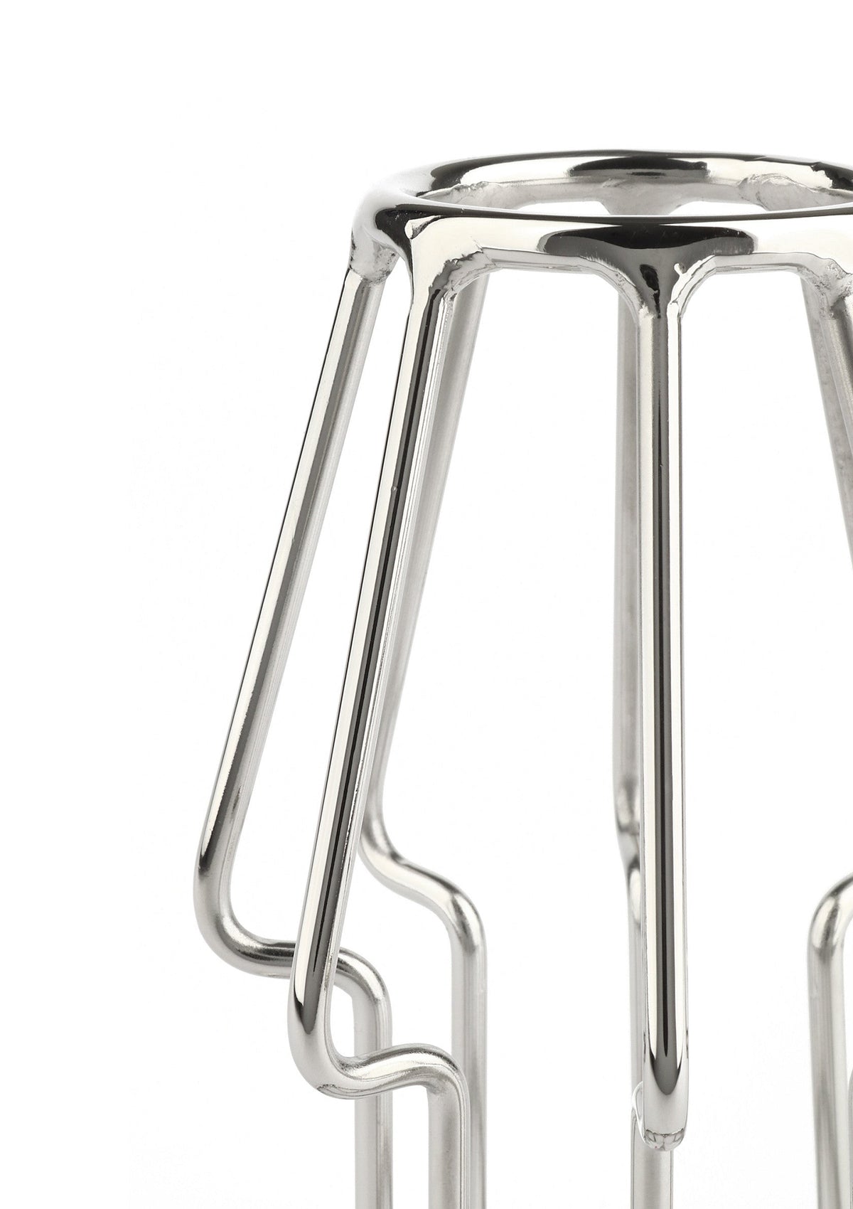 Trapezoid Anal Plug Medium SILVER - 4