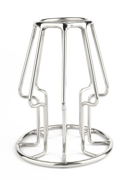 Trapezoid Anal Plug Large SILVER - 0