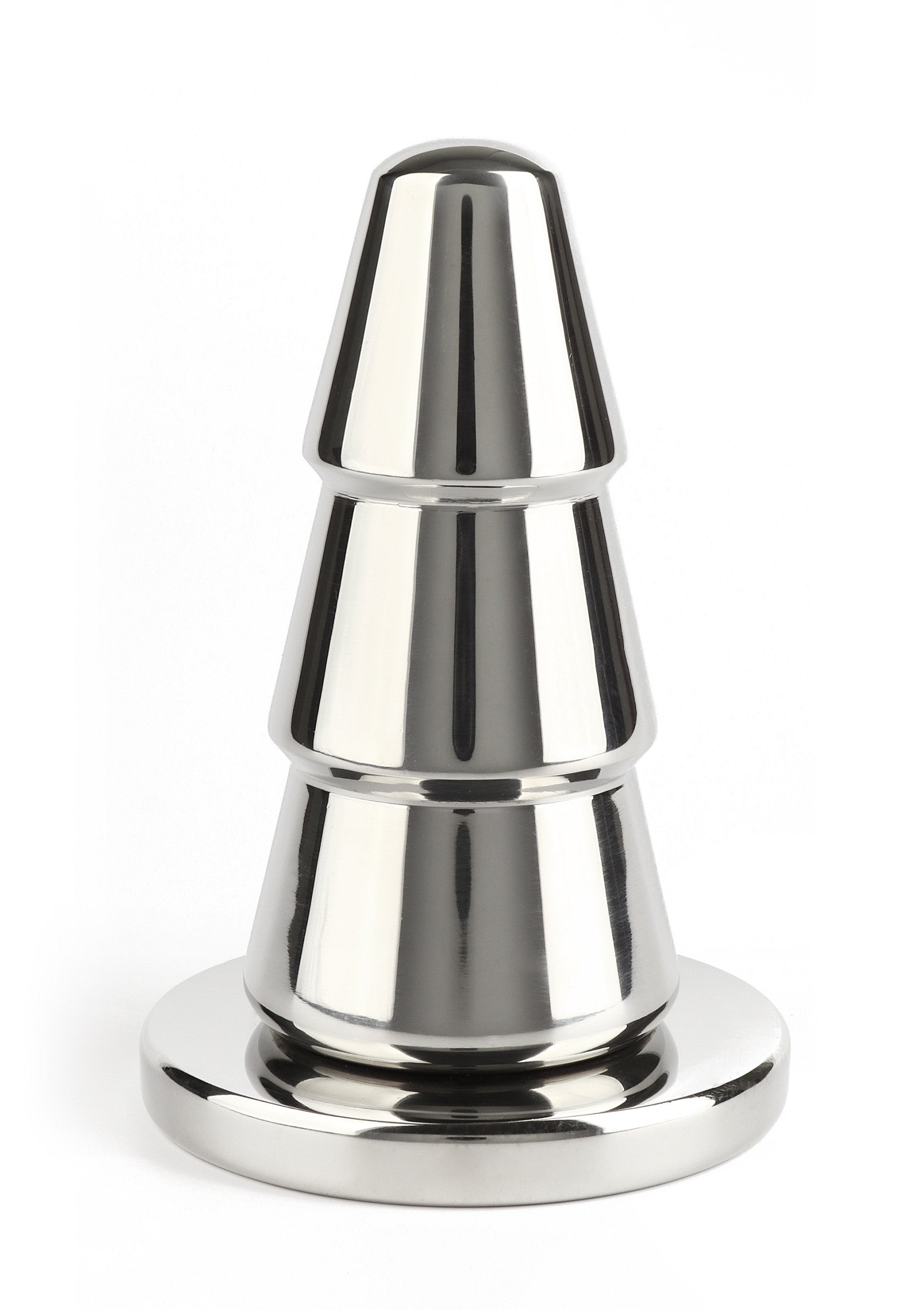 Mr. Steel Advanced Cone Butt Plug SILVER - 4