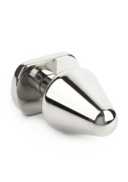 Mr. Steel Heavy Steel Butt Plug Small SILVER - 1