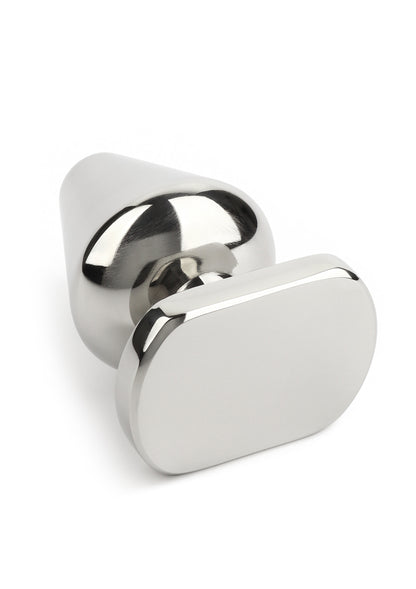 Mr. Steel Heavy Steel Butt Plug Small SILVER - 4