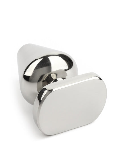 Heavy Steel Butt Plug Small SILVER - 4