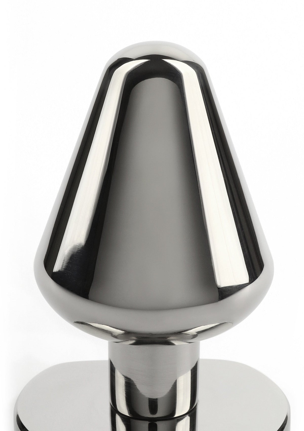Heavy Steel Butt Plug Small SILVER - 5