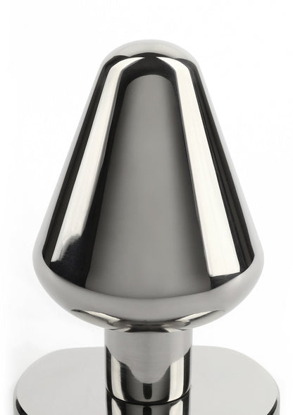 Heavy Steel Butt Plug Small SILVER - 5