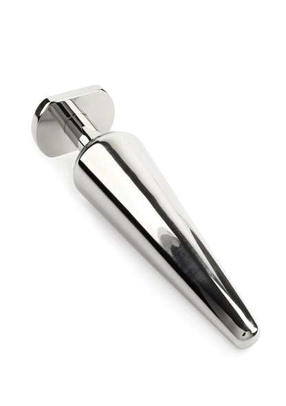 Heavy Steel Butt Plug Large SILVER - 0