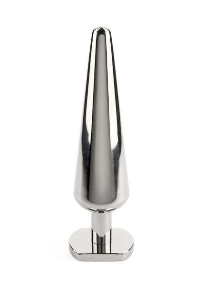 Heavy Steel Butt Plug Large SILVER - 3