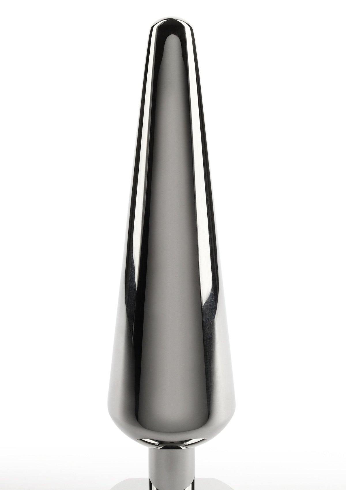 Heavy Steel Butt Plug Large SILVER - 5