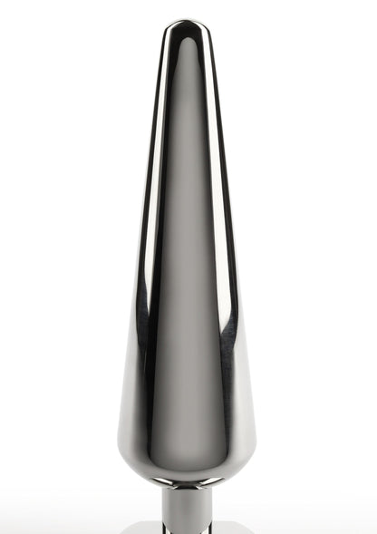 Heavy Steel Butt Plug Large SILVER - 5