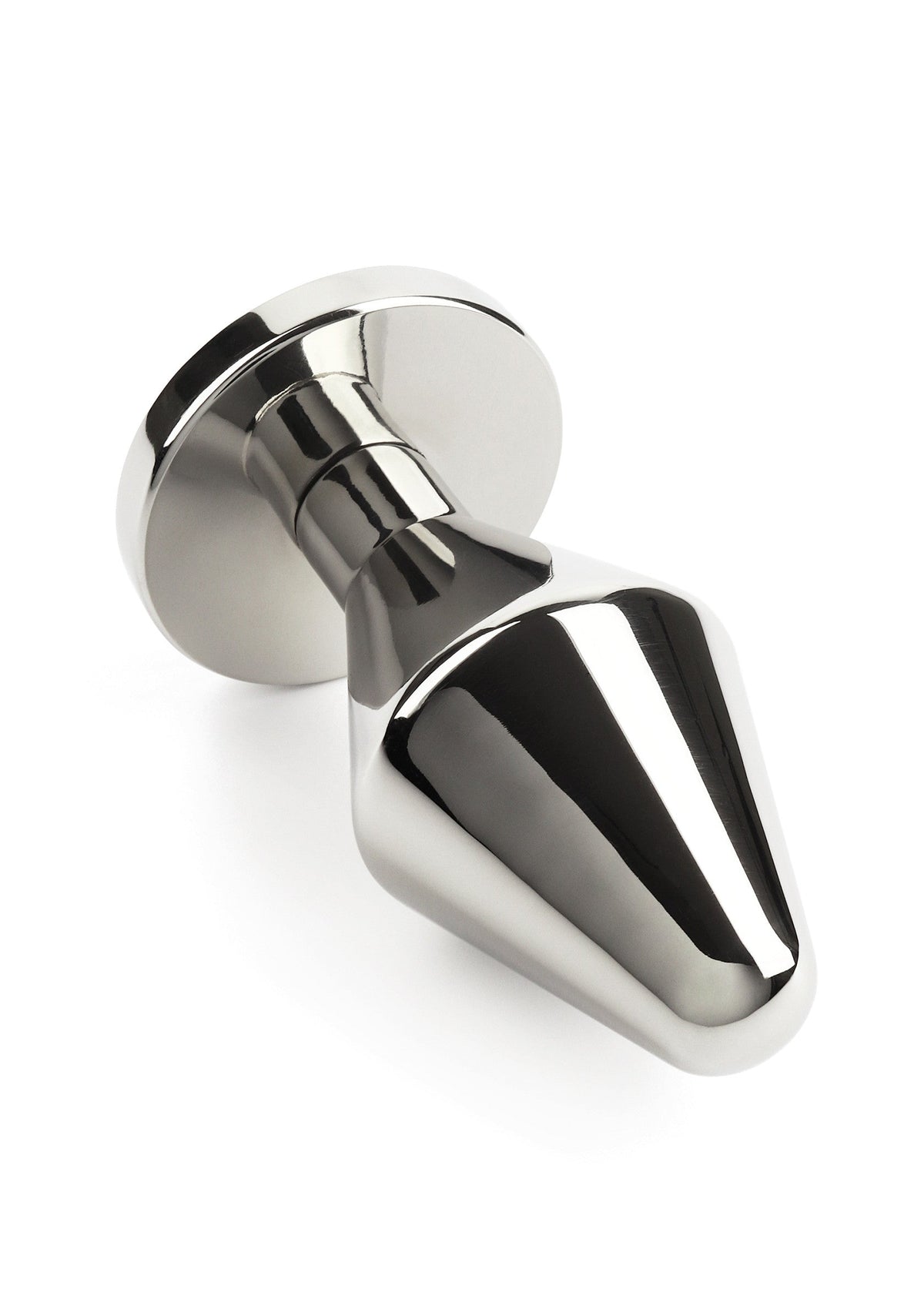 Classic Butt Plug Medium SILVER - 0